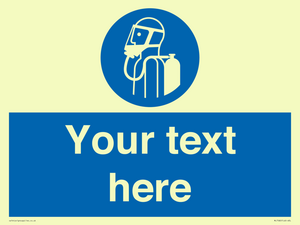 Custom use self contained breathing appliance